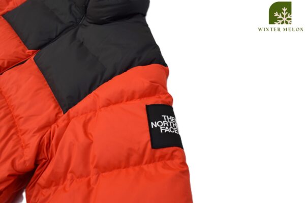 เสื้อกันหนาว THE NORTH FACE สีแดงดำปักโลโก้ที่แขน - Image 4