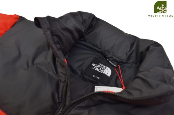 เสื้อกันหนาว THE NORTH FACE สีแดงดำปักโลโก้ที่แขน - Image 2