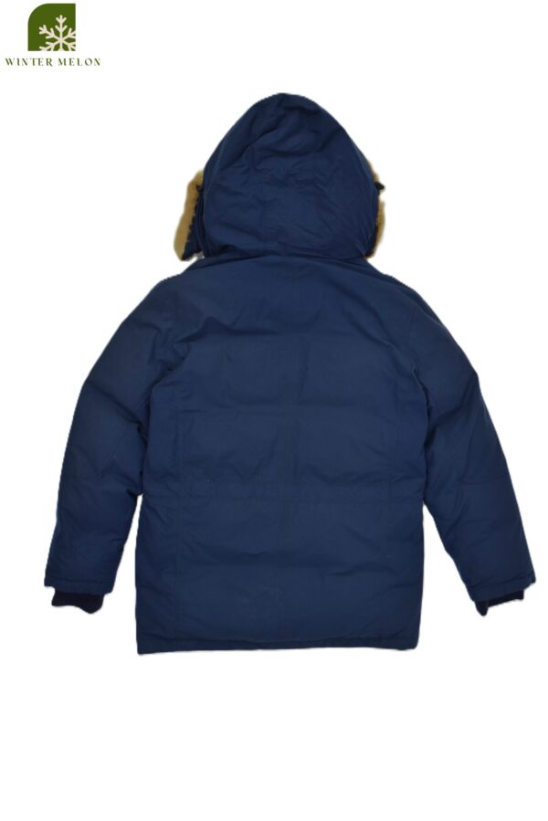 เสื้อกันหนาว MLB สีกรมมีฮู้ดเฟอร์ - Image 4