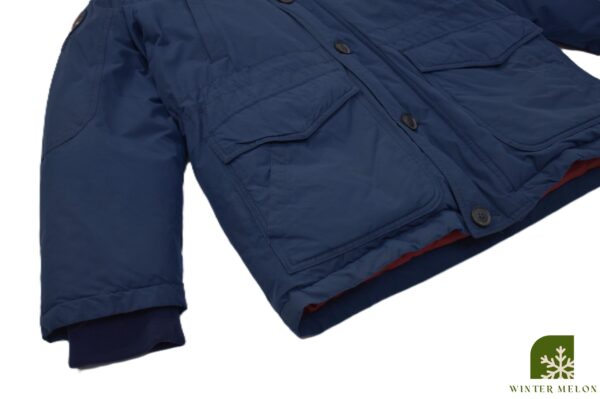 เสื้อกันหนาว MLB สีกรมมีฮู้ดเฟอร์ - Image 3