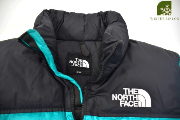 เสื้อกันหนาว THE NORTH FACE สีเขียวนกยูง - Image 2