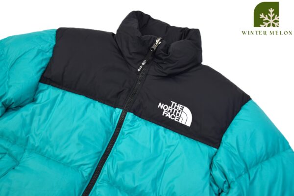 เสื้อกันหนาว THE NORTH FACE สีเขียวนกยูง - Image 3