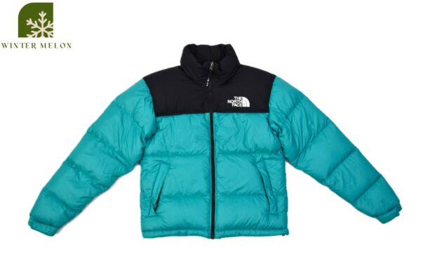 เสื้อกันหนาว THE NORTH FACE สีเขียวนกยูง