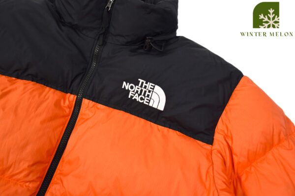 เสื้อกันหนาว THE NORTH FACE สีส้มดำทูโทน - Image 3