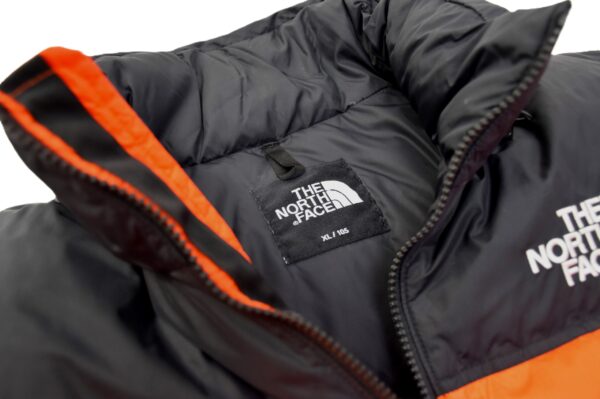 เสื้อกันหนาว THE NORTH FACE สีส้มดำทูโทน - Image 2