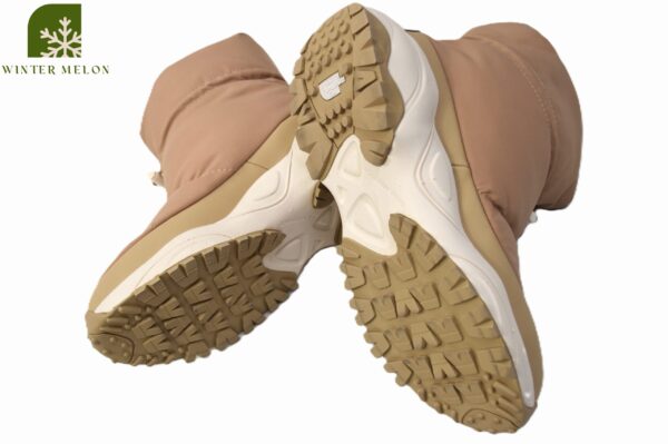 รองเท้าลุยหิมะ THE NORTH FACE สีน้ำตาลครีม - Image 3