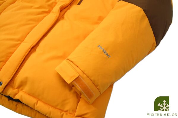 เสื้อกันหนาว THE NORTH FACE สีเหลืองมีเฟอร์ - Image 4