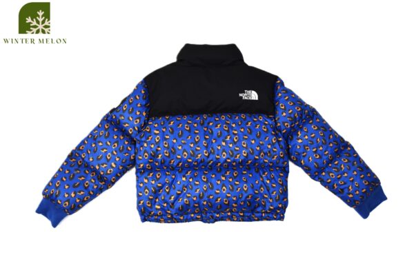 เสื้อกันหนาวทรงครอปTHE NORTH FACE สีน้ำเงินลาย - Image 6