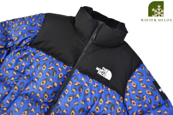 เสื้อกันหนาวทรงครอปTHE NORTH FACE สีน้ำเงินลาย - Image 2
