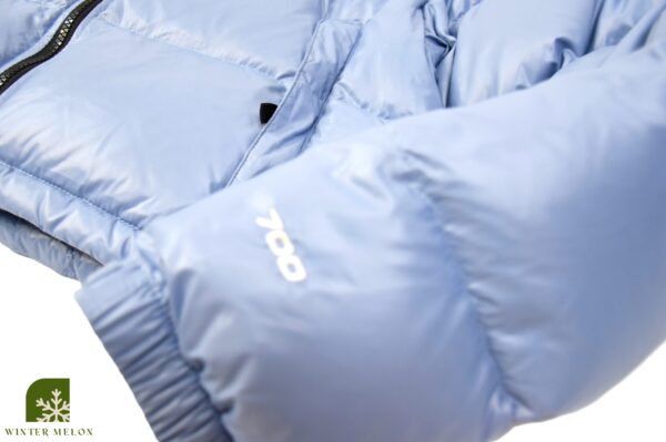 เสื้อกันหนาวทรงครอปTHE NORTH FACE สีฟ้าดำ - Image 4