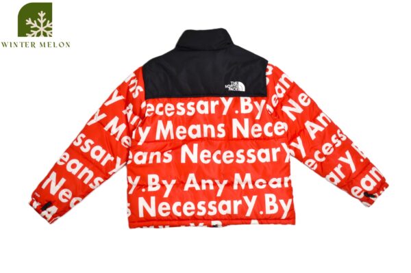 เสื้อกันหนาว THE NORTH FACE สีแดงลาย - Image 5
