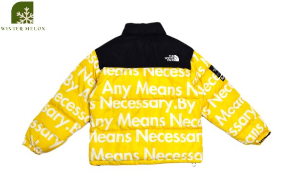 เสื้อกันหนาว THE NORTH FACE สีเหลืองลาย - Image 4