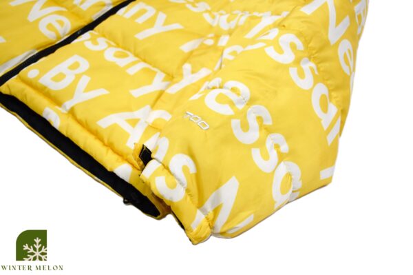 เสื้อกันหนาว THE NORTH FACE สีเหลืองลาย - Image 3