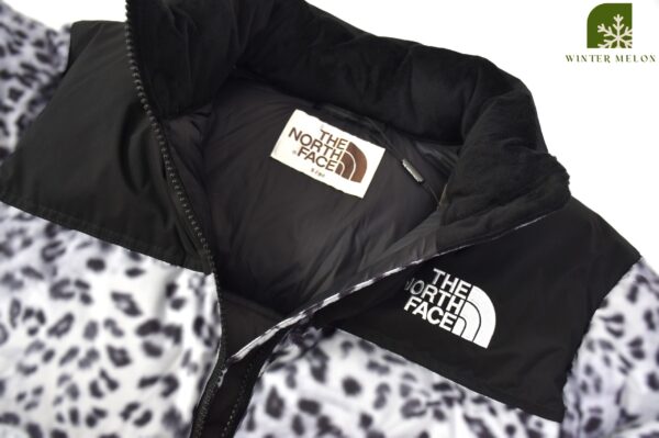 เสื้อกันหนาว THE NORTH FACE สีเทาลายเสือ - Image 3