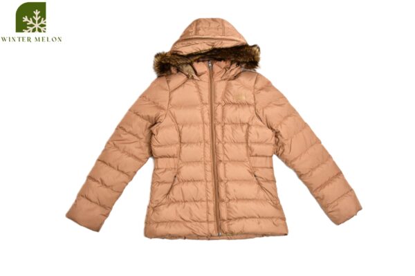 เสื้อกันหนาว THE NORTH FACE สีน้ำตาลมีเฟอร์