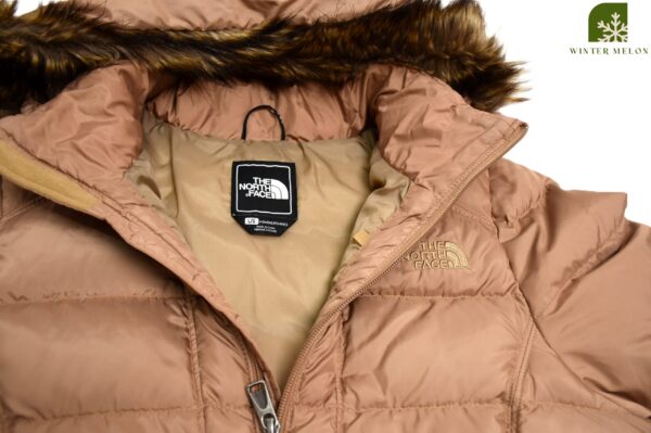 เสื้อกันหนาว THE NORTH FACE สีน้ำตาลมีเฟอร์ - Image 3