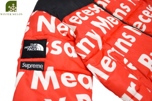 เสื้อกันหนาว THE NORTH FACE สีแดงลาย - Image 4