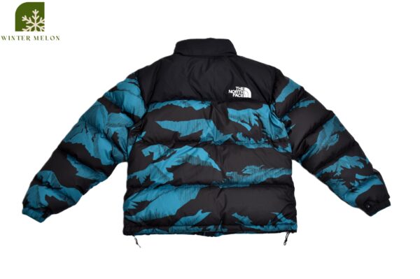 เสื้อกันหนาว THE NORTH FACE สีน้ำเงิน ลายภูเขา - Image 5