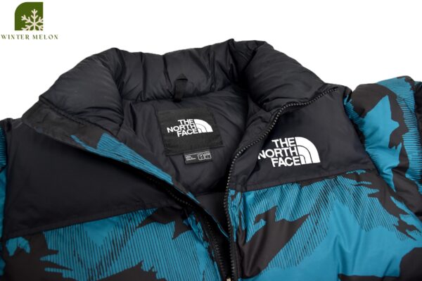 เสื้อกันหนาว THE NORTH FACE สีน้ำเงิน ลายภูเขา - Image 3