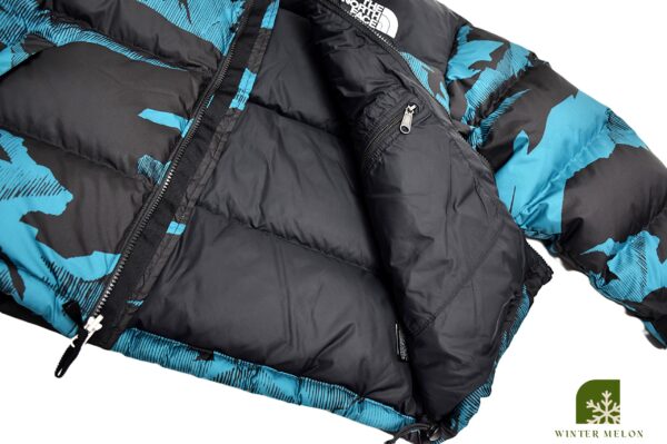 เสื้อกันหนาว THE NORTH FACE สีน้ำเงิน ลายภูเขา - Image 4