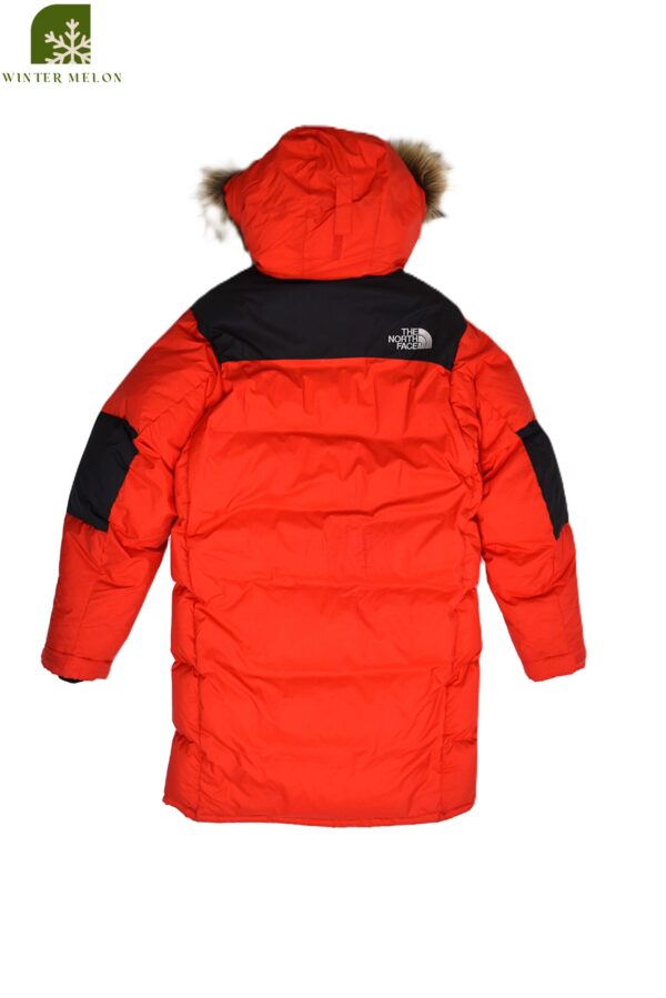 เสื้อกันหนาว THE NORTH FACE สีแดงมีเฟอร์ ตัวยาว - Image 5