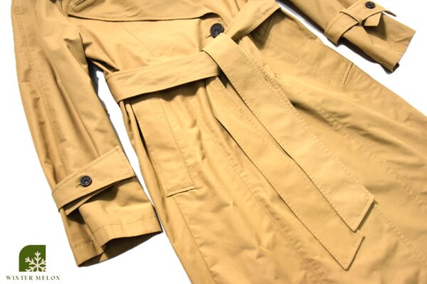 เสื้อเทรนซ์ AK. ANNEKLEIN สีน้ำตาลครีม - Image 3