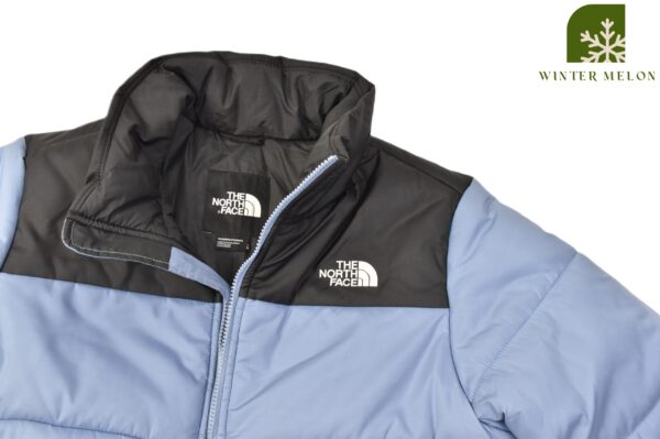 เสื้อกันหนาวทรงครอปTHE NORTH FACE สีดำ-ฟ้า - Image 2